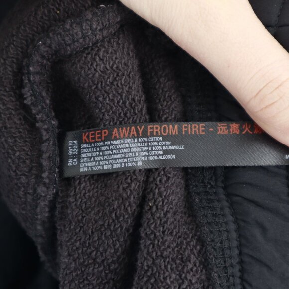 Free People Walk The Line Pullover Jacket Women L Black 90S Y2K Retro Athleisure - Picture 5 of 13